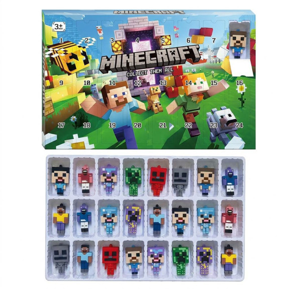 Adventný kalendár Minecraft Best christmas collection