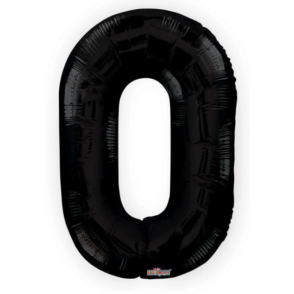 Nafukovacia číslica čierna 86 cm
