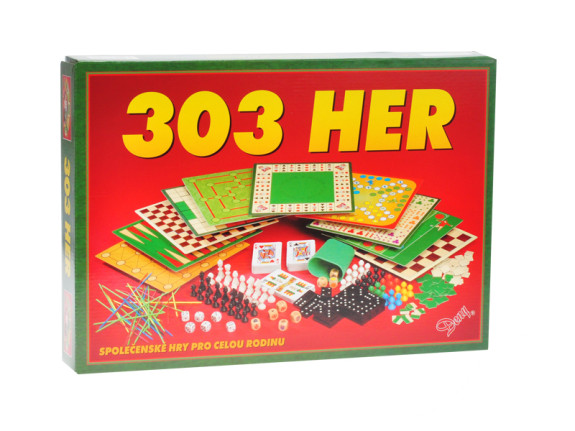 Spoločenská hra 303 hier v krabičke