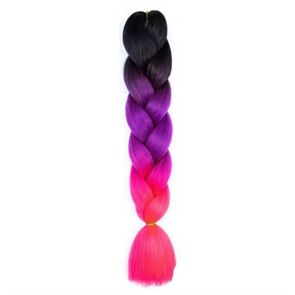 Pletený vrkôčik Jumbo 60 cm FunCo