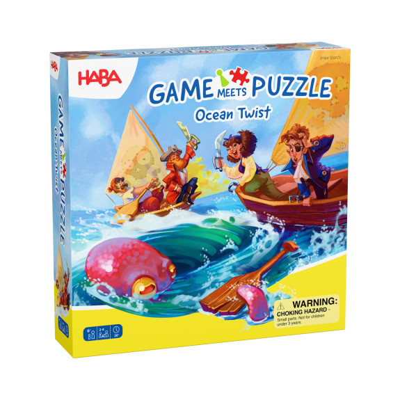 Hra a Puzzle 2v1 Morský vír od 6 rokov Haba