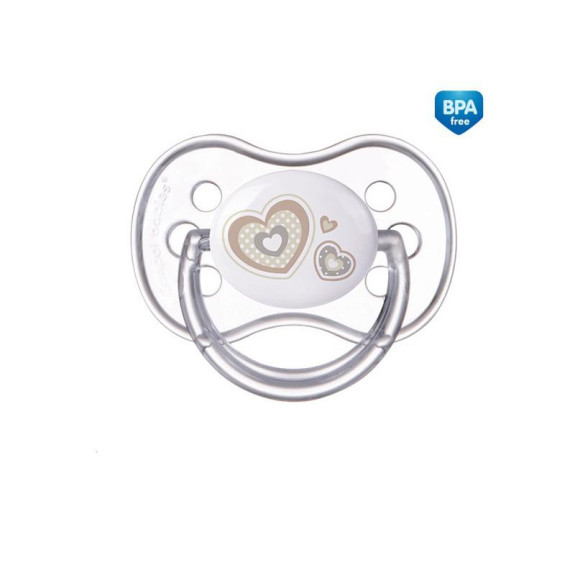 Cumlík 18 m+ silikónový symetrický Newborn Baby Canpol babies