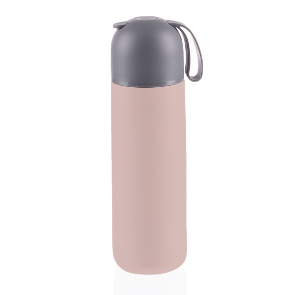 Termoska na tekutiny so silikónovým držiakom 400 ml Zopa