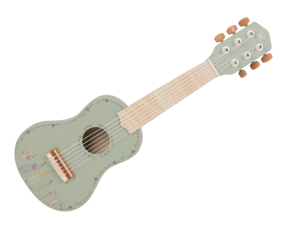Gitara drevená Green Safari Friends Little Dutch