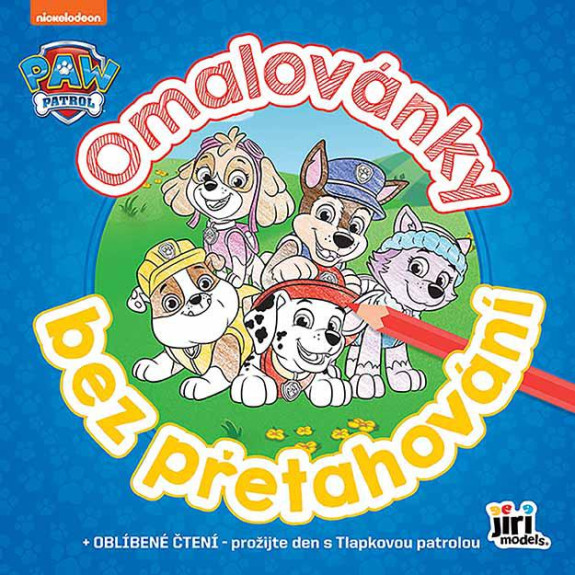 Omaľovánky bez preťahovania Tlapková patrola