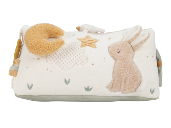 Vankúšik trojhranný s aktivitami Newborn Naturals Little Dutch