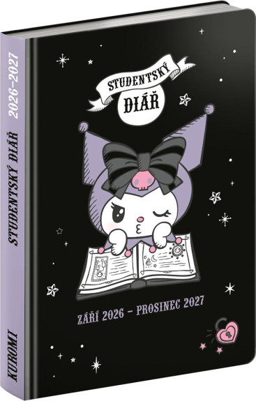 Študentský diár Kuromi (september 2026 – december 2027) Notique