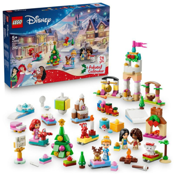 Adventný kalendár Disney Princess 2026 Lego