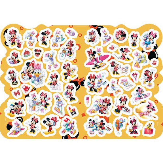 Tvarované omaľovánky Minnie