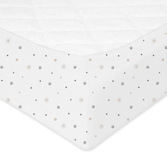 Nepremokavé prestieradlo jersey Print 70 x 140 cm Babymatex