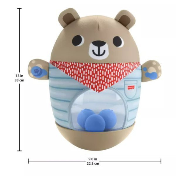 Hojdací medvedík Fisher Price
