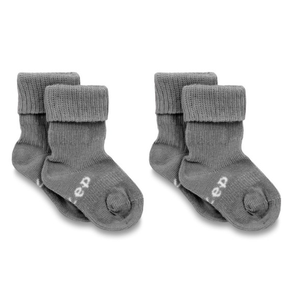 Detské ponožky Stay-on-Socks 2páry Pebble Grey