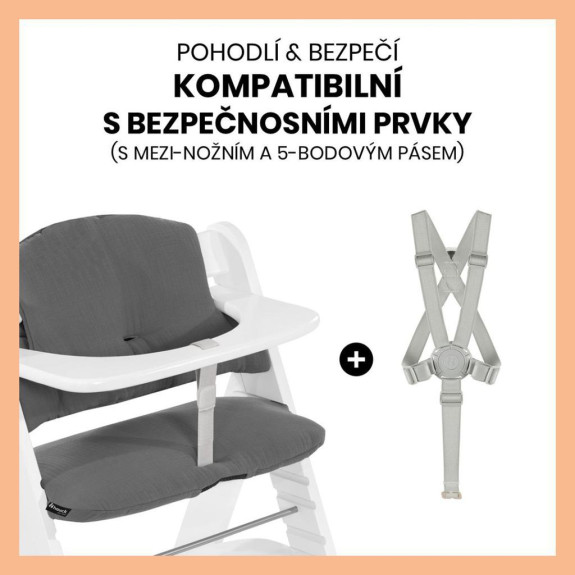 Polstrovanie Select na stoličky Hauck