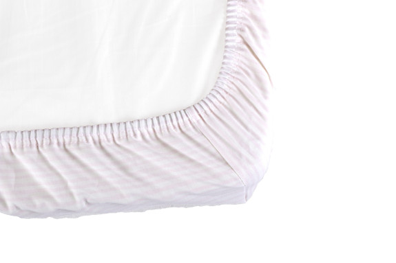 Bavlnená prestieradlo s gumou a potlačou 70 x 140 cm Babymatex