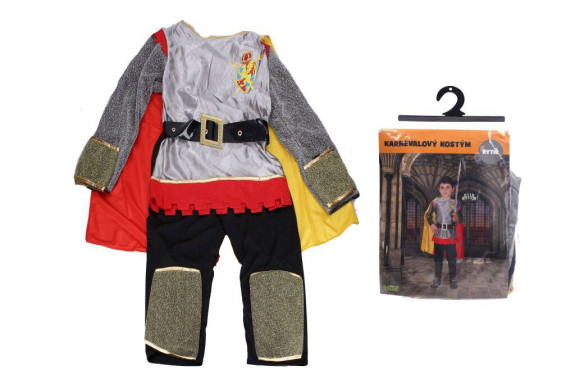Set karneval - rytier M 110-120 cm