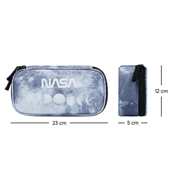 Set 3 Skate NASA Grey: batoh, peračník, sáčok Baagl