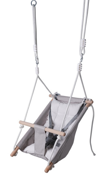 Hojdačka pre najmenších 2Kids Toys šedá