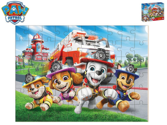 Puzzle 32 x 23 cm Záchranárska stanica Adventure Bay 60 dielikov Paw Patrol