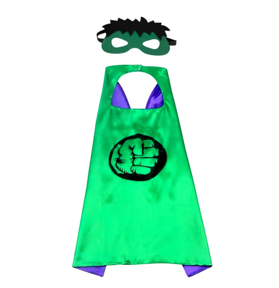 Detský karnevalový prevlek Avengers Hulk Fist 2v1