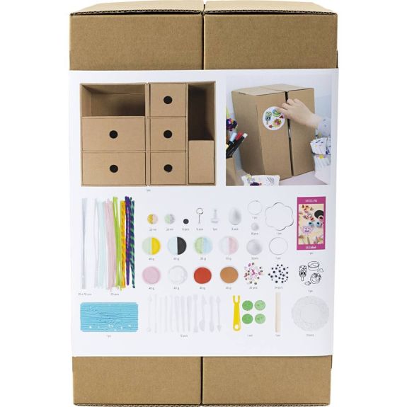 Kreatívna sada Maxi box so zásuvkami Modelovanie Creativ Company