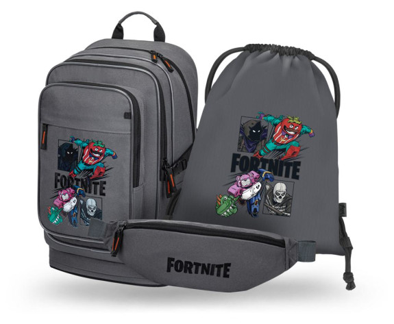Set 3 Cubic Fortnite Squad: batoh, vrecko, ľadvinka GRS Baagl