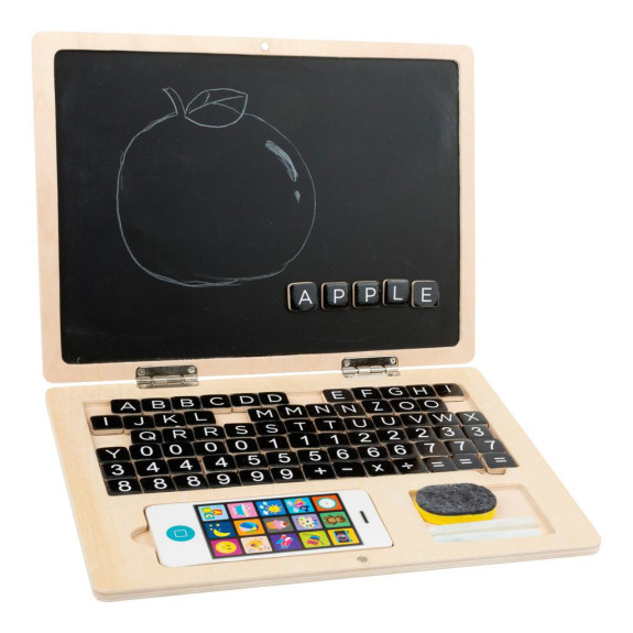 Drevený notebook magnetický Small foot