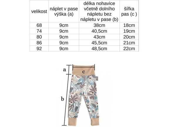 Protišmykové nohavice pre deti na lezenie Ovečka šedé