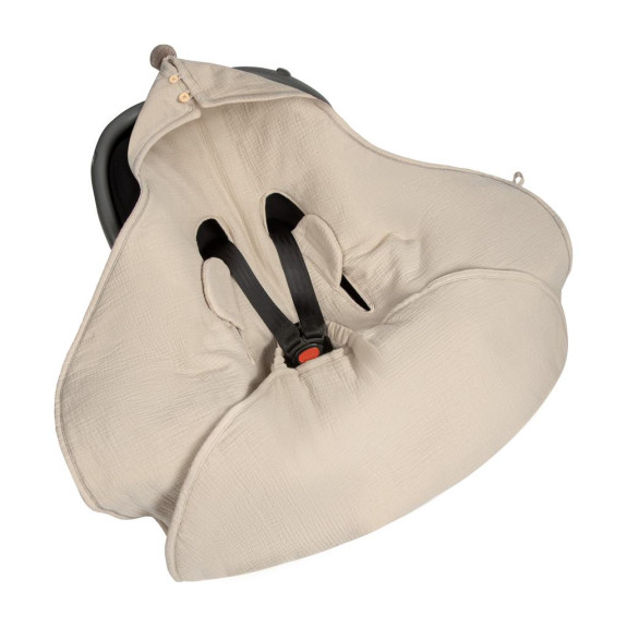 Ľahký mušelínový fusak/zavinovačka/deka do autosedačky Sleepee