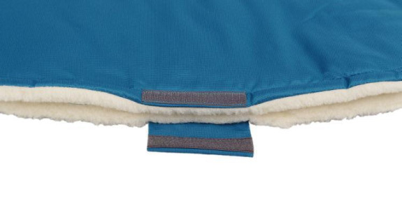 Merino rukávnik na kočík z ovčej/ťavej vlny na zips 30 x 50 cm