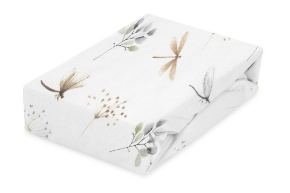 Bavlnená prestieradlo s gumou Print 60 x 120 cm Babymatex