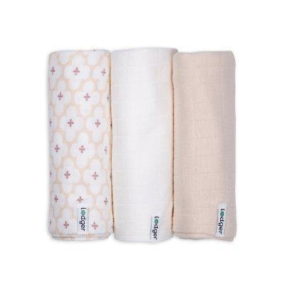 Swaddler Solid Matcha 3 balenia 70 x 70 cm Lodger