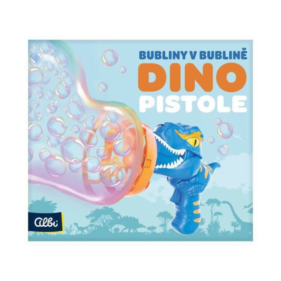 Bublifuk - Dino pištoľ Albi