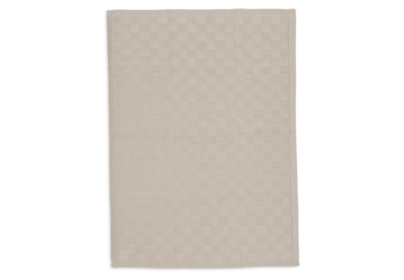 Deka 75 x 100 cm Box Knit Warm Sand Jollein
