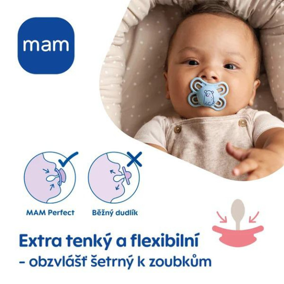 Cumlík Perfect 0 m+ MAM