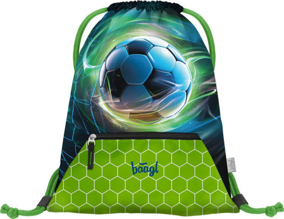 Set 5 Airy Futbal Lopta: batoh, peračník, sáčok, zástera, peňaženka Baagl