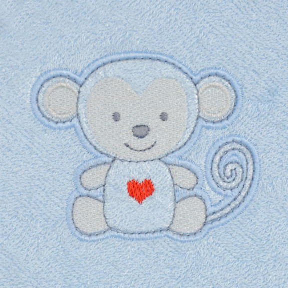 Osuška s kapucňou Bamboo 100 x 100 cm Babymatex