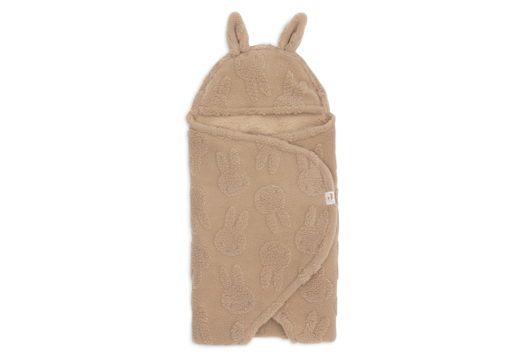Zavinovačka Miffy Jacquard Teddy Biscuit Jollein