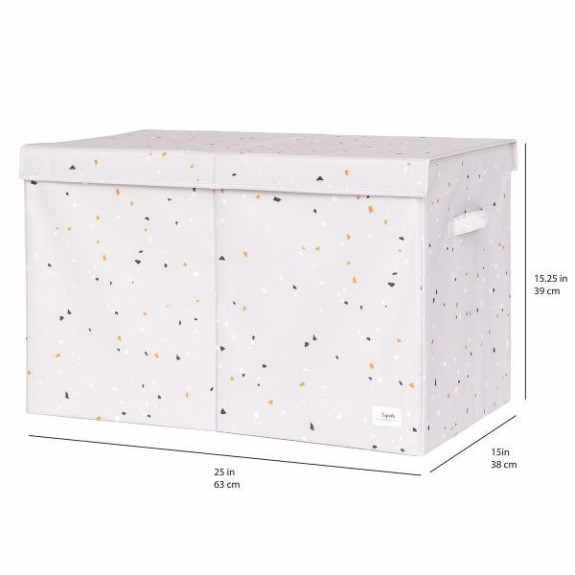 Truhla na hračky Recycled 3 Sprouts Terrazzo