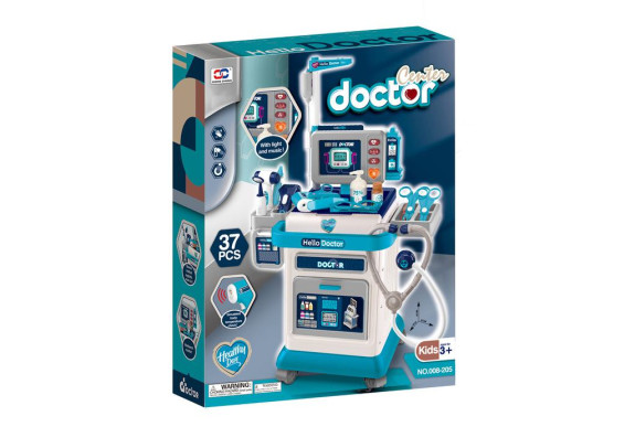 Doktorský vozík set s efektmi