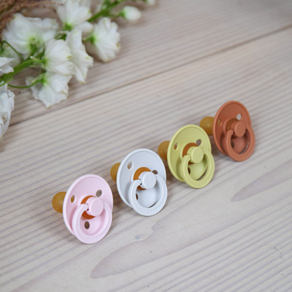 Cumlíky kaučuk 2 ks 0-6 mesiacov Colour Bibs