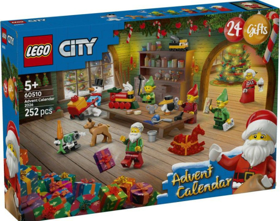 Adventný kalendár City 2026 Lego