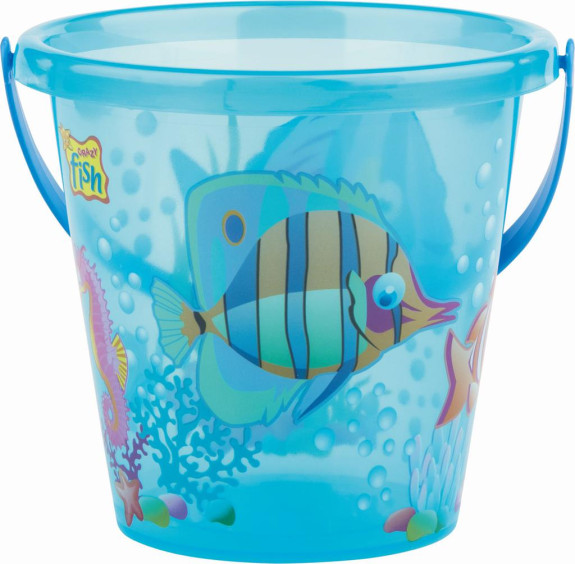 Androni Kýblik rybičky priehľadný - priemer 17 cm