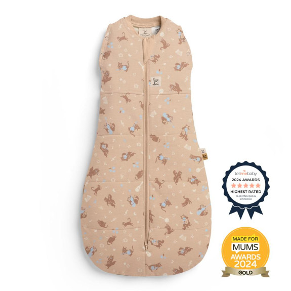 Zavinovačka a vrece na spanie 2 v 1 Cocoon Melody 2,5 tog Ergopouch