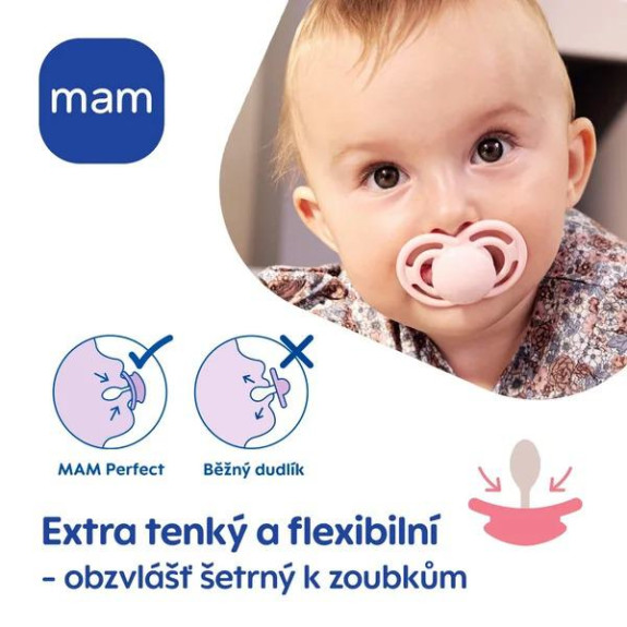 Cumlík Ortodonické Perfect Night 16 m+ Mam