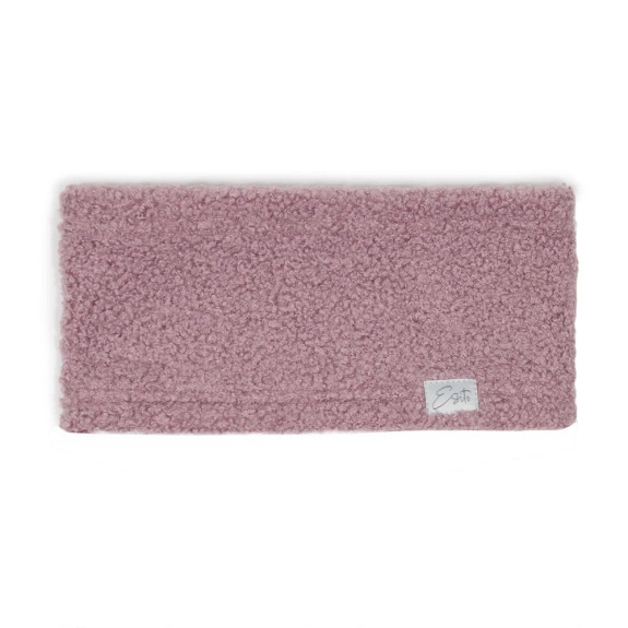 Čelenka zimná Teddy fleece double Cyclamen pink Esito