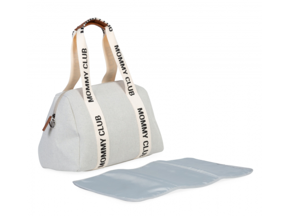 Prebaľovacia taška Mommy Club Signature Canvas Childhome