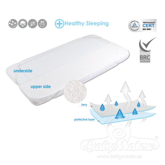 Froté chránič matraca 70 x 140 cm Babymatex