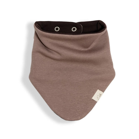 Šatka na krk bavlna Warmkeeper brown Veľ. 0 - 3 roky Esito