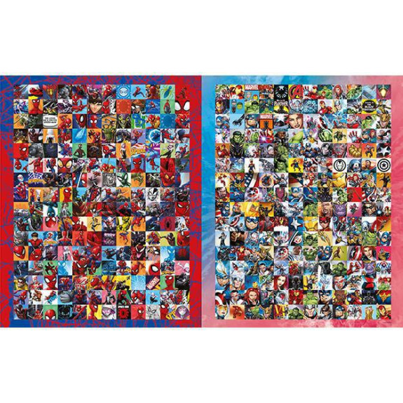 1000 samolepiek s aktivitami Marvel