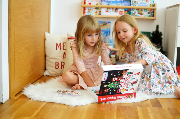 Magnetická kniha Vianoce – Christmas Magnetic Book Edukid
